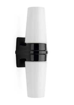 Wand- En Spiegellamp Porselein, Zwart