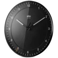 Wandklok Braun, Zwart -Interio Winkel wandklok braun 2