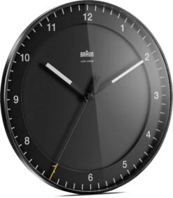 Wandklok Braun, Zwart -Interio Winkel wandklok braun 3