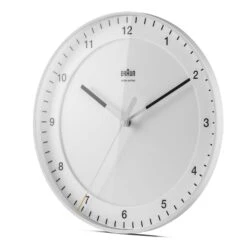Wandklok Braun, Wit -Interio Winkel wandklok braun 7