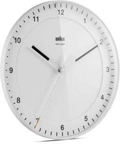 Wandklok Braun, Wit -Interio Winkel wandklok braun 8