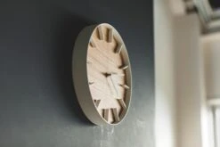 Yamazaki Wandklok Rin, Wit / As -Interio Winkel wandklok rin 2