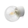 Wandlamp Porselein En Helder Glas -Interio Winkel wandlamp porselein helder glas