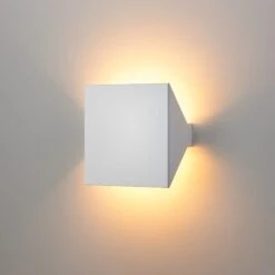 Wandlamp Verstelbaar, Witte Schaduw, Klein -Interio Winkel wandlamp verstelbaar 2