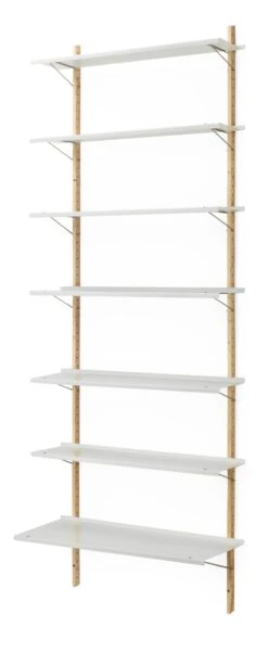 Wandplank RM3, RAL 9010 Zuiverwit -Interio Winkel wandplank rm3 2