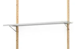 Wandplank RM3, RAL 9010 Zuiverwit -Interio Winkel wandplank rm3 3