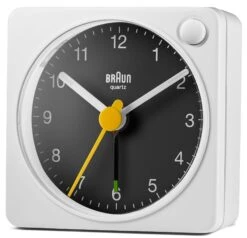 Wekker Braun, Analoog, Wit/Zwart -Interio Winkel wekker braun analoog 11