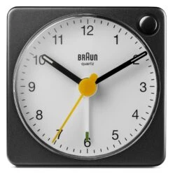 Wekker Braun, Analoog, Zwart/Wit