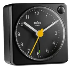 Wekker Braun, Analoog, Zwart/Zwart -Interio Winkel wekker braun analoog 7