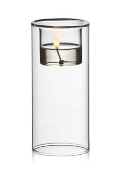 Windlicht Siloflame, Middel