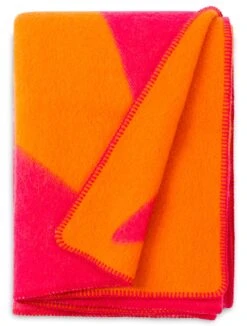 Wollen Deken Flash, Oranje 6 Wollen Deken Flash, Oranje -Interio Winkel wollen deken flash 4