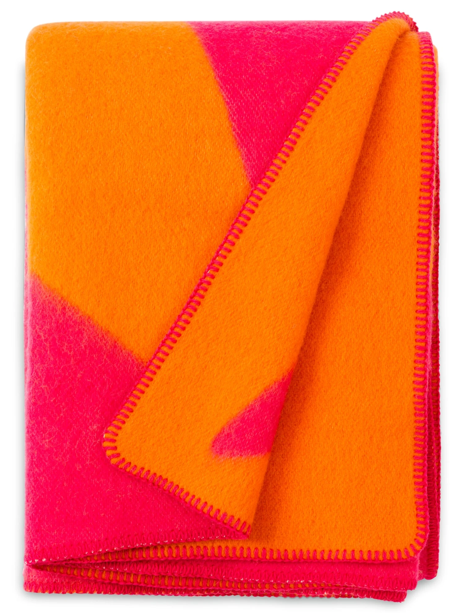 Wollen Deken Flash, Oranje 4 Wollen Deken Flash, Oranje - Afbeelding 2