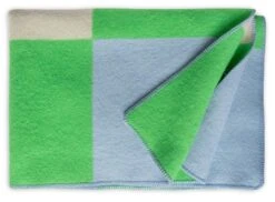 Wollen Deken Pop, Groen -Interio Winkel wollen deken pop 6