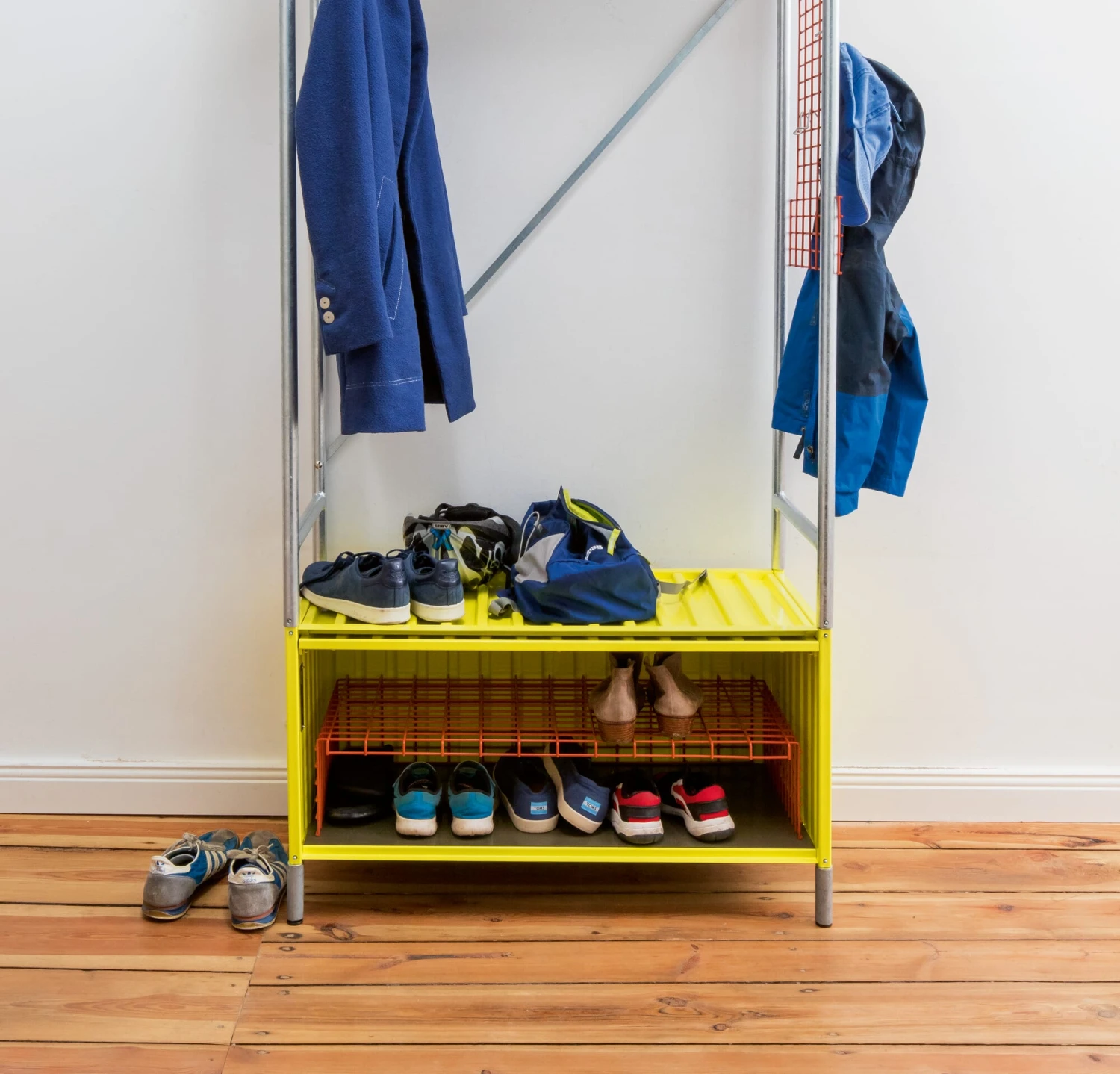 Zijrail Voor Kapstok, RAL 2001 Roodoranje 8 Zijrail Voor Kapstok, RAL 2001 Roodoranje - Afbeelding 6