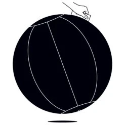 Zitbal Wolvilt -Interio Winkel zitbal wolvilt 2