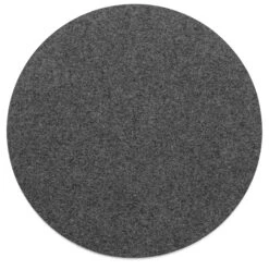 Zitkussen Vilt Rond, Donkergrijs