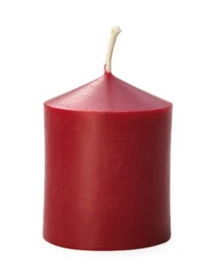 Zuilkaars Bijenwas, Hoogte 7,5 Cm